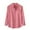 Watermelon Red, variant on Utoimkio Men's Linen Shirts Casual Lightweight Long Sleeve Button Down Turndown Collar Dress Shirts Summer Casual Loose Fit Beach Tops