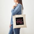 thumbnail image 3 of CafePress - Books &Amp; Friends Tote Bag - Unisex Canvas Tote Bag, Beige, 1-Piece, 3 of 6