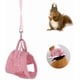 thumbnail image 3 of HEEPDD Arnés y Correa de Animales pequeños, arnés para Mascotas Arneses al Aire Libre Arnés Ropa para cobayas Ardillas Erizos Chinchillas y más (Rojo l), 3 of 3