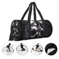 thumbnail image 3 of Pofeuu Chained Skull Artwork Print Travel Duffel Bag,Sports Tote Gym Bag,Shoulder Weekender Overnight Bag for Women Gym Bag, 3 of 6
