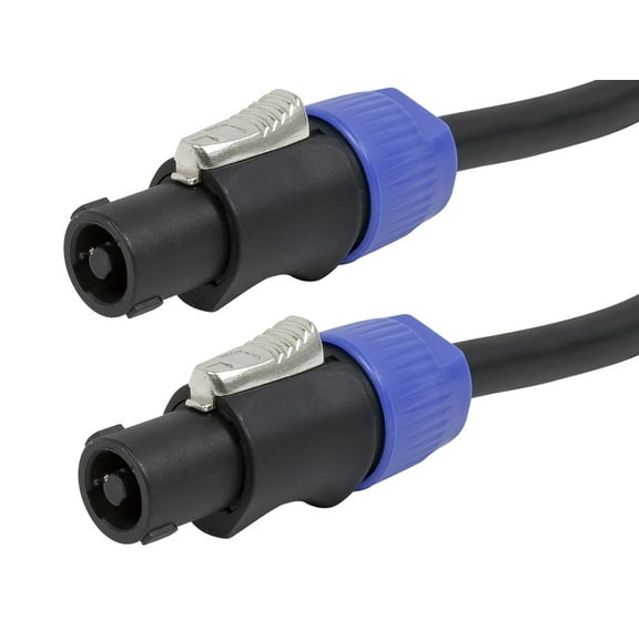 Monoprice Pro Audio Cable - 100 Feet - Black | 12AWG 2-conductor Speakon Type NL4FC Female-Inch Speakon Type NL4FC Female Cable