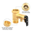 1. 0.8MPa Brass Security Piston Auto Pressure Relief Inch Anti-Backflow ...