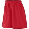 Augusta Sportswear M WOMENS LINED TRICOT MESH SHORTS Red 858