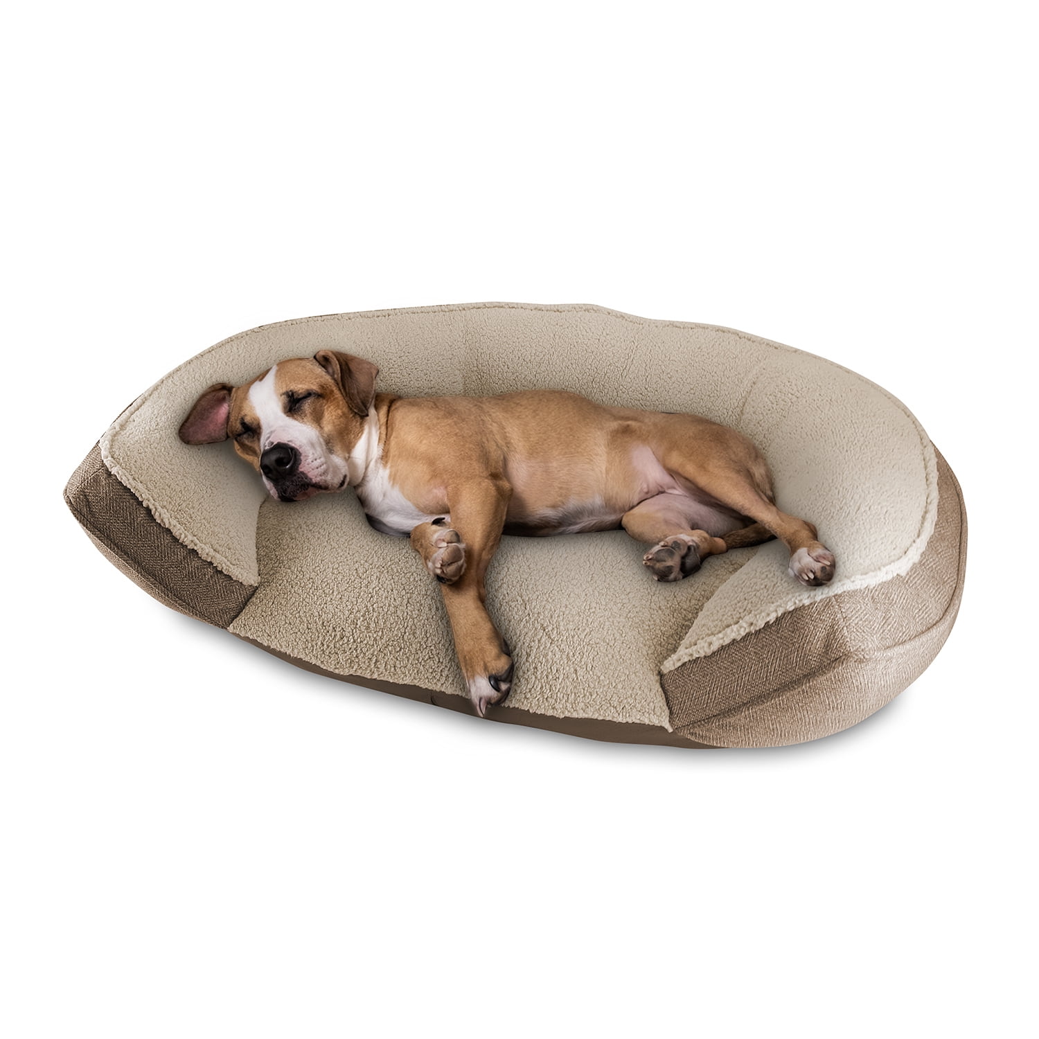 Arlee Step In Oval Round Cuddler Pet, Dog Bed King Cuddler