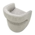 thumbnail image 3 of Moe's Home Collection Barrow Dining chair Fabric gray, 3 of 10