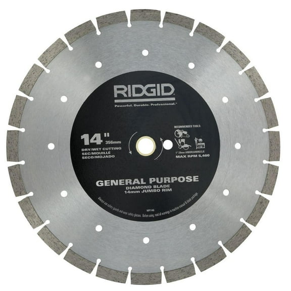 14 In. Segmented High-Rim Diamond Blade