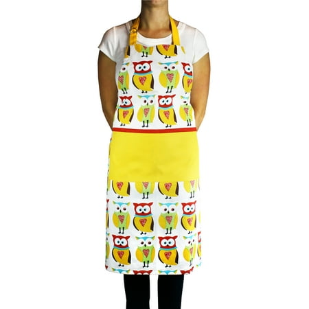 MÜkitchen Designer Print Chef Apron - Owl