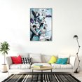 thumbnail image 2 of Tokyo Ghoul: Re - Framed Manga Anime Poster / Print (Key Art 2 - Group) (Size: 24" X 36") (Brushed Champagne Aluminum Frame), 2 of 6