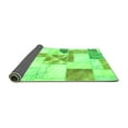 thumbnail image 2 of Ahgly Company Indoor Rectangle Patchwork Green Transitional Area Rugs, 3' x 5', 2 of 4