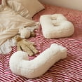 thumbnail image 4 of Naierhg Alphabet Pillow A-Z 26 Letters Shape Elastic Fully Filling Plush Stuff Toy Sofa Bed Couch Decoration Office Nap Pillow Car Seat Pillow, 4 of 8