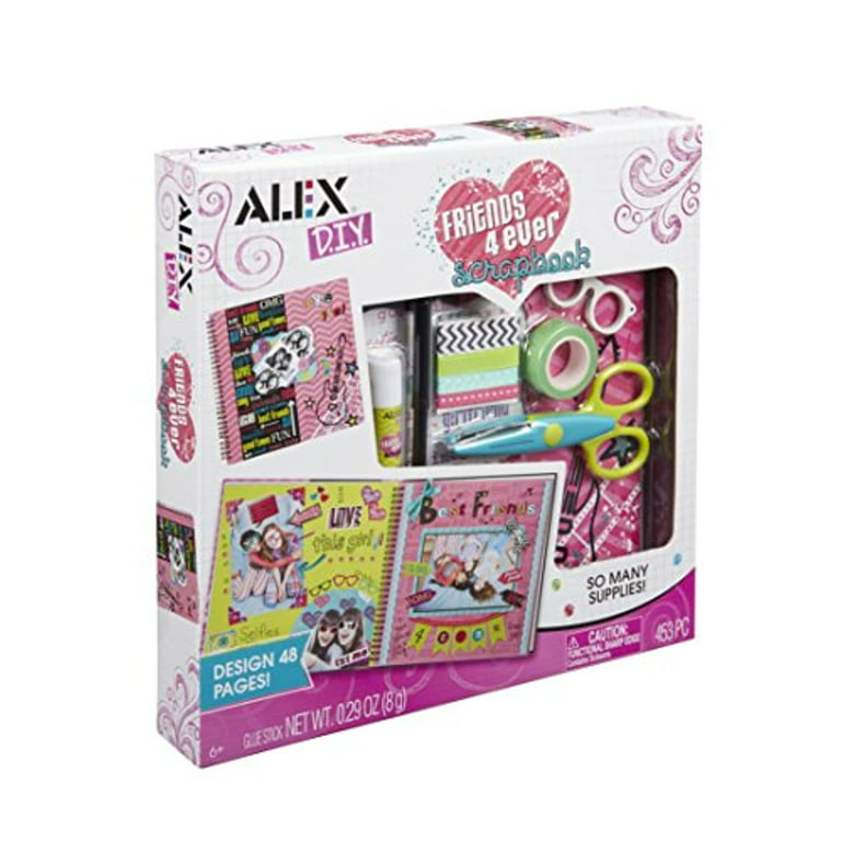 Alex Toys Alex Diy Friends 4 Ever Scrapbook Kids Art And Craft Activity  Art_Craft_Kit 