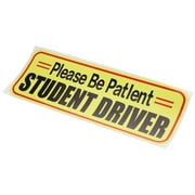 Car Student Driver Decals Reflective Stickers Vehicle Sign New Film Rubber Magnet