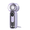 Purple, variant on THOPBPRK Transparent Handheld Fan with Digital Status Display Portable Personal Device for Outdoor Travel Commuting and Summer Events, 1Pcs Green