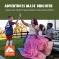 thumbnail image 4 of Ozark Trail Packable Blanket, 70" x 60" in Gradient Design for Camping/Travel/Picnics, 4 of 13