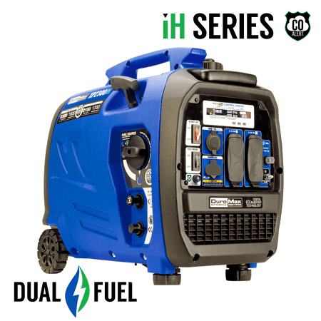 DuroMax XP2300iH 2 300 Watt Portable Dual Fuel Inverter Generator with CO Alert