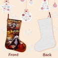 thumbnail image 3 of NEON GENESIS EVANGELION Tema: Calcetines de Navidad, fino lino blanco para colgar en escaleras y chimenea, decoración navideña para el hogar, regalo de Navidad. 45cm × 32cm, 3 of 5