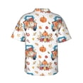 thumbnail image 3 of Daiia Vintage Autumn Truck Hawaiian Shirt for Men Gentle Cotton Regular Short Sleeve Casual-X-Large, 3 of 9