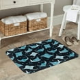 thumbnail image 6 of Non Slip Door Mat, cute watercolor stingray dots Fast Drying Bath Tub Mats, Absorbent Bathroom Rugs Entrance Welcome Mat, Bath MatS for Tub, Floor, Home, Kitchen, Hotel,16x24in, 6 of 7