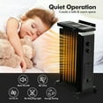 thumbnail image 5 of Costway 1500W Oil Filled Radiator Heater Electric Space Heater w/ Humidifier Black, 5 of 10