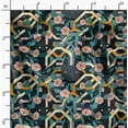 thumbnail image 6 of Soimoi Cotton Satin Spandex Green Fabric By the Yard - 54 Inch Wide - Geometric Abstract Print Fabric - Modern and Symmetrical Designs for Contemporary Styles Printed Fabric, 6 of 6