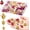 Bees+Ladybugs, variant on 100 Pieces Tiny Resin Bees Daisy Flowers Ladybugs, Flatback Daisy Flowers Bumble Bees Embellishment Bee Decors with Box DIY Wreath Cake Decorations Flowers Bee for Crafts Scrapbooking