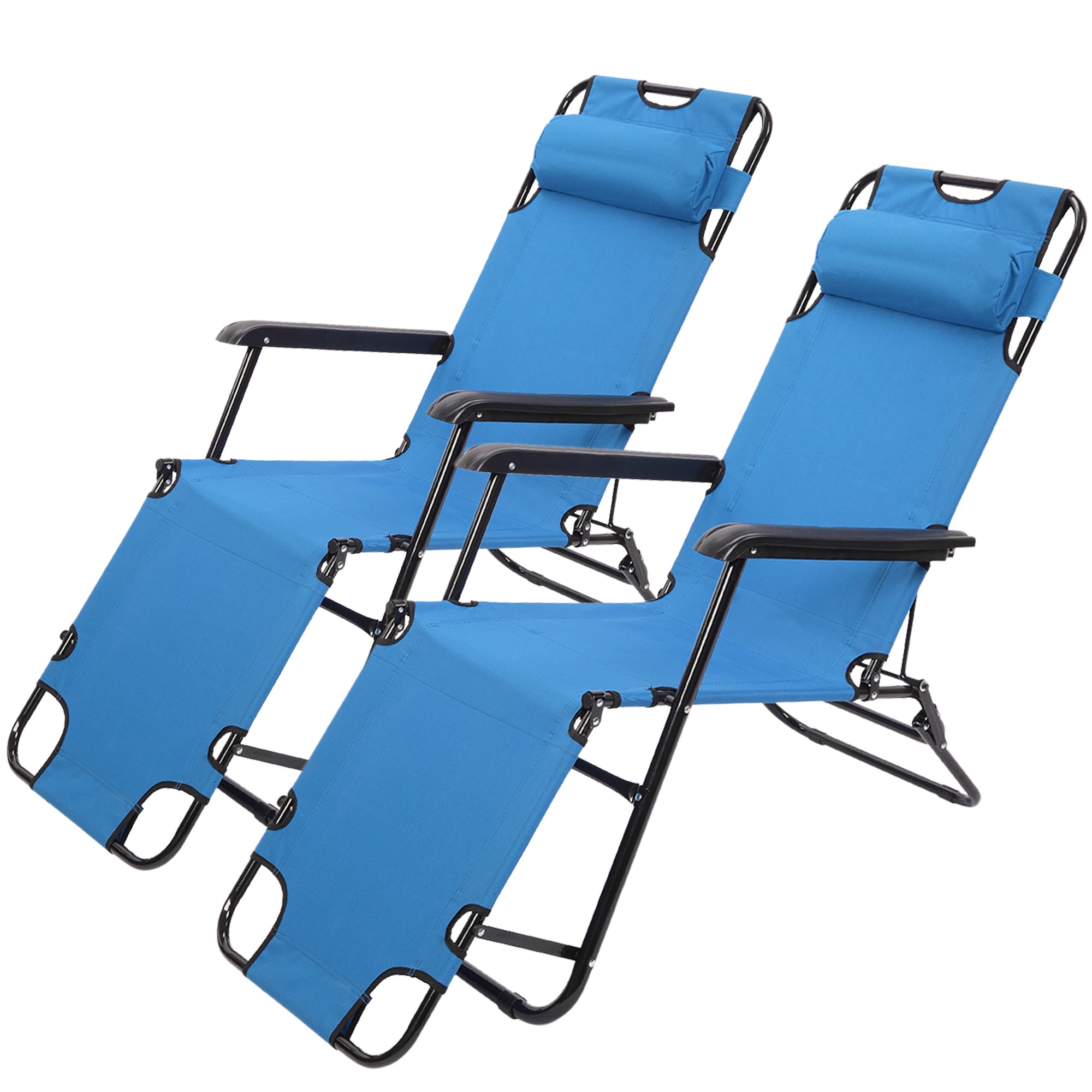 BTMWAY Zero Gravity Chair Set of 2, Oversize Portable Heavy Duty Patio