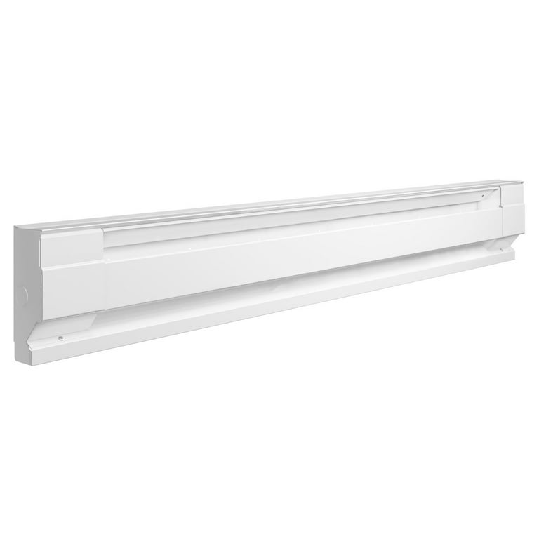 Cadet 05534 125 Sq. Ft. 3415 BTU White Convection Baseboard Heater -  Walmart.com