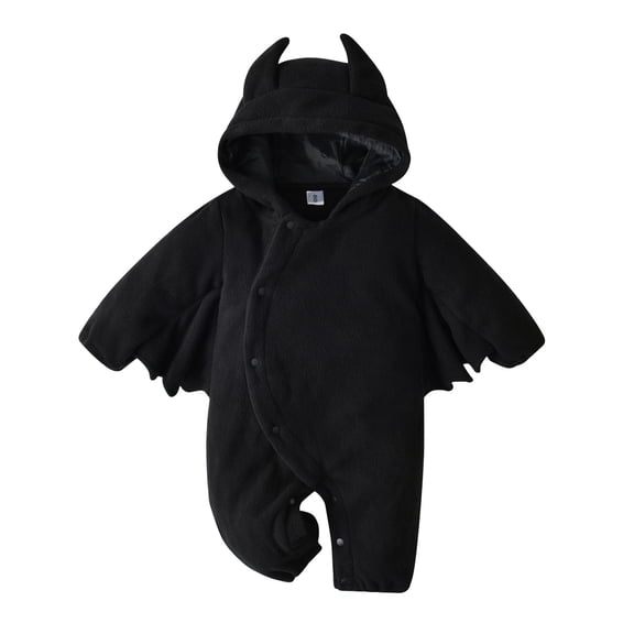 DQRPSEETB Bodysuit Clothing Kids Halloween Bat Outfits Baby Boys Girls Halloween Romper One Piece Jumpsuit Bats Toddler Bodysuit Pants Set