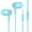 Blue, variant on LBECLEY Ps5 Head Earphones in Ear Headphones with Microphone 3.5Mm Wired Earbuds for Ios and Android Smartphones Laptops Mp3 Gaming Walkman Mini Earbuds for Small Ears White One Size
