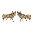 thumbnail image 1 of 2 figuras de de latón en miniatura para decoración de mesa, adorno de escritorio, figura de buey para el hogar, estanterías, amigos, sala de, 1 of 9