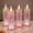Pink*4, variant on Led Crystal Candle Lights, 2/4/6pcs New Christmas Tree Led Candles, Rose Shadow Led Flameless Candles,Safe Flameless Design, Long Lasting for Valentines Christmas Decorations Home Decor (Pink*6)