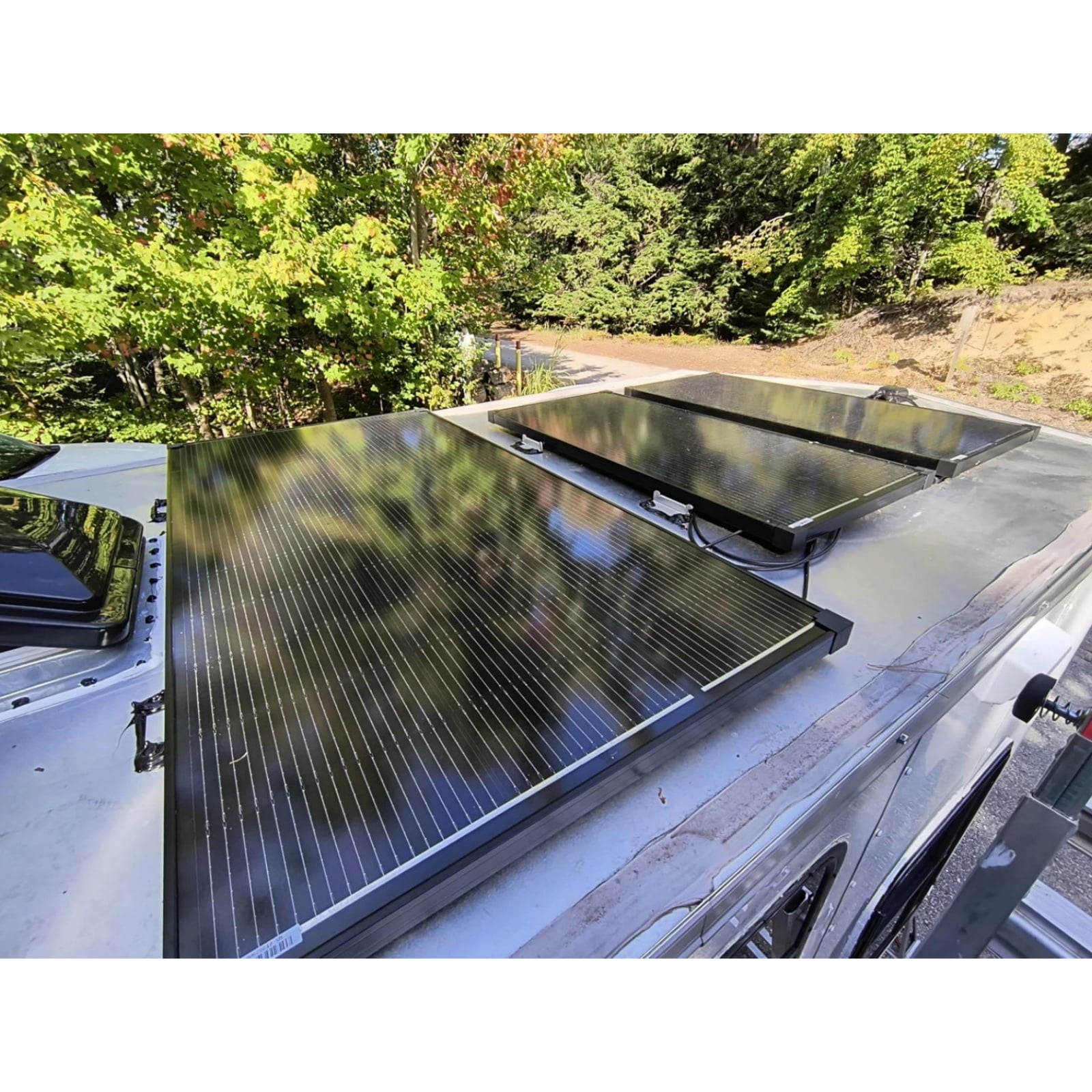 WERCHTAY 18BB N-Type 100 Watt Solar Panel 12V, 26% High-Efficiency, Solar Panel for Power Station, RV, Cabin, Off-Grid Applications