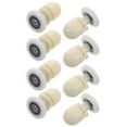thumbnail image 3 of WEUVEB Nylon Shower Door Pulley 8Pcs for Smooth Sliding, 3 of 8