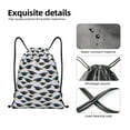 thumbnail image 3 of Kdxio Graduation Hats Print Drawstring Backpack Bag,Waterproof Draw String Back Sack, Gym Drawstring Bags Swim Bag For Unisex, 3 of 5