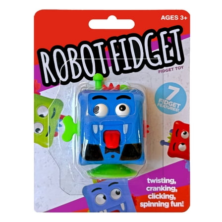 Big Time Toys Fidget Robot With Spinning Features for Ages 5 and Up