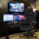 thumbnail image 2 of Silla del Juego Silla de Oficina de Silla de Carreras Negra HOMEMAKE FURNITURE Negra, 2 of 9