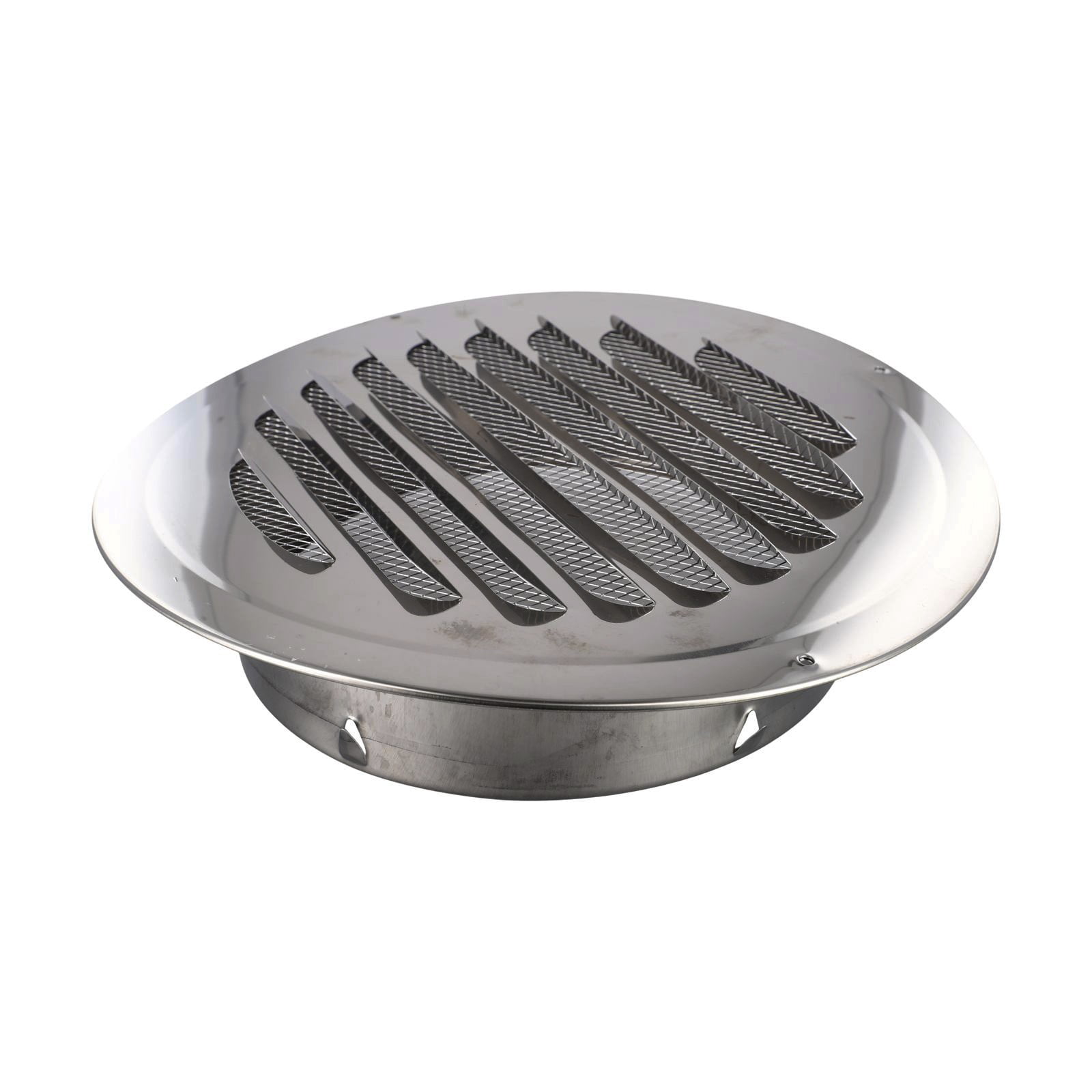 1Pc Round Stainless Steel Air Vent Grille Insect Protection Exterior Wall Ducting Ventilation Tools 70-300Mm Exhaust Hoods Vents