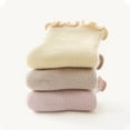 thumbnail image 7 of Baby Girls Socks Newborn Frilly Ruffle Cotton Infant Cute Princess Socks for Toddler Dress 5 Pairs, 7 of 7