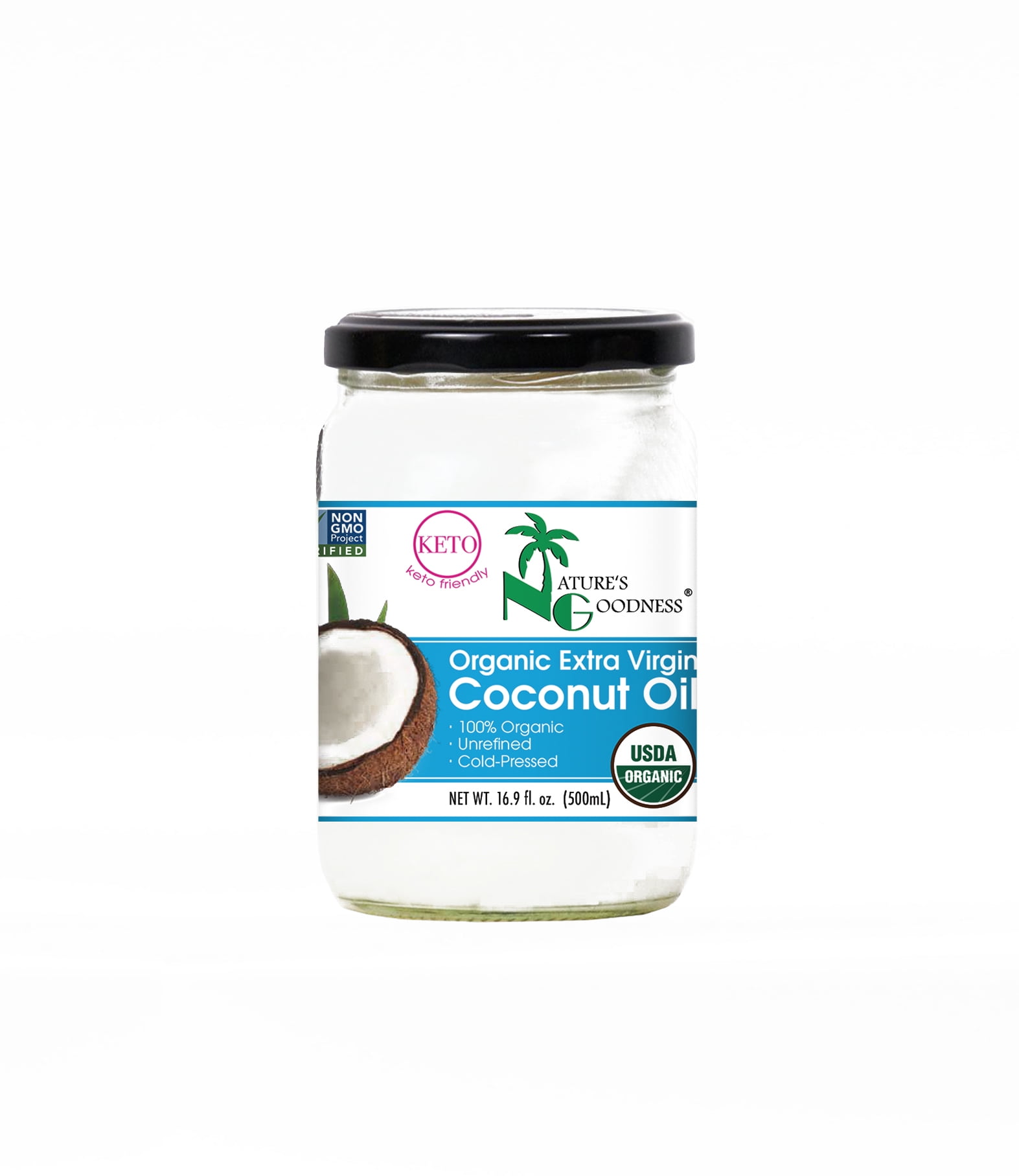 Nature's Goodness Organic Coconut Oil, 16.9 oz