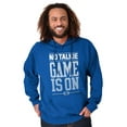 thumbnail image 3 of No Talkie Game is On Football Hoodie Hooded Sweatshirt Men Brisco Brands L, 3 of 6