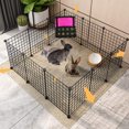 thumbnail image 3 of Guinea Pig Rabbit Hay Feeding Bag Small Animal Hay Feeder Bag Pet Hanging Feeder Sack Small Animals Feeding Device Supply for Chinchilla Hamsters Hay Storage, 3 of 5