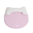 thumbnail image 2 of Cififendec Summer Cooling Pet Bed Mat, 23.62"×20.47", Breathable Ice Silk Cat and Dog Cushion, Non-Slip Neck Support Pillow Pad for Small to Medium Pets(Pink), 2 of 5