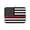 Red, variant on USA Flag Thin Blue Line Star Dish Drying Mats for Kitchen Counter,Absorbent Microfiber Dish Drainer Rack Mat America Law Enforcement Flags Drying Pad for Sinks,Utensils,Countertops,16x18in