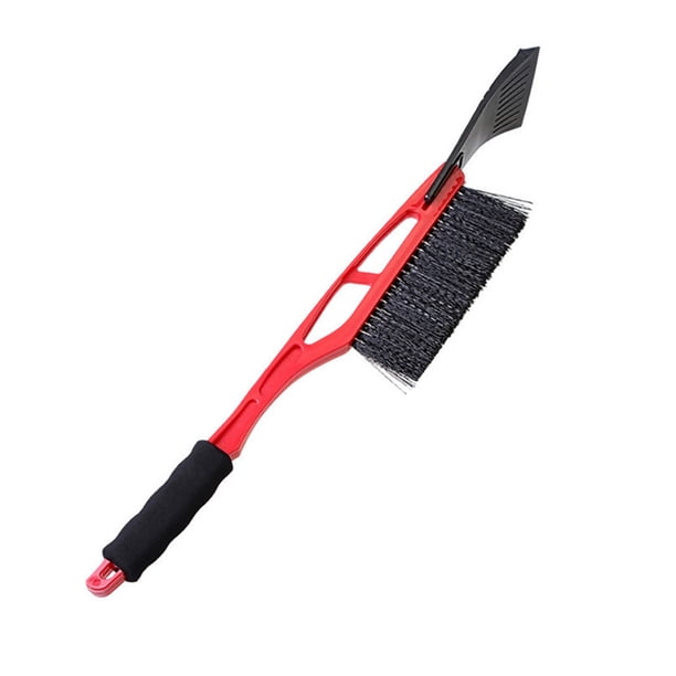 Cepillo Para Nieve 2 En 1 Con Escobilla De Goma, Raspador De Hielo, Empuñadura De Espuma, Pala Para Nieve Anticongelante Para Coche, Camión, Suv, Mpv, Quitahielo De Vidrio Para Parabrisas matsuzay VI012077-01