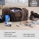 thumbnail image 3 of Bolsa de viaje TOUPONS Weekender Overnight para hombre, XL, 3 of 7
