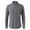 A-Grey80, variant on FINALGANG Men Summer Shirt Solid Color Long Sleeve Turndown Collar Buttons Down Shirts Suit Top With Pocket Durable Clothes
