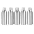 thumbnail image 1 of Leakproof Aluminum Liquid Container Travel Bottles for Cosmetics Silver Refillable 5Pcs, 1 of 3