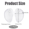 thumbnail image 2 of 2 Pairs Flip Flops Grip Pads Self-Adhesive Sandal Cushions Pad Gel Insoles Pads for Thong Sandals, 2 of 7