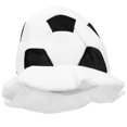 thumbnail image 1 of Football Hat Soccer Game Decorative Hat Sports Cap Soccer Themed Hat Head Decor, 1 of 4