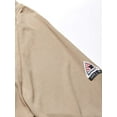 thumbnail image 3 of Bulwark Long Sleeve Henley Shirt- CoolTouch®2 SML2 Khaki 2XL, 3 of 4